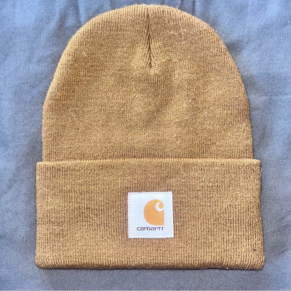 Carhartt Tan Knit Beanie - Picture 1 of 1